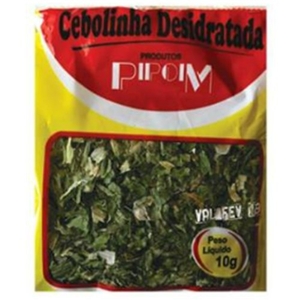 Cebolinha em Flocos Pipoim Desidratada 10g