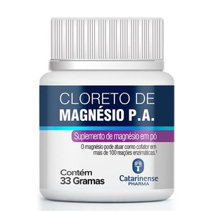 Cloreto de Magnésia P. A. Catarinense em Pó 33g