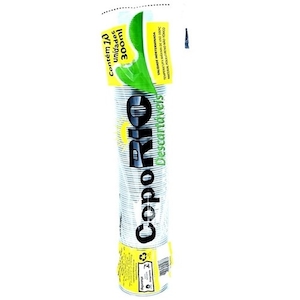 Copo Descartável Plástico Rio Pacote 300ml 100un