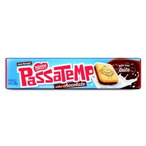 Biscoito Recheado Chocolate Passatempo 130g