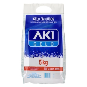 Cubos de Gelo Aki 5kg