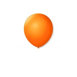 Balão Nº9 Neon Laranja Citrico 25un