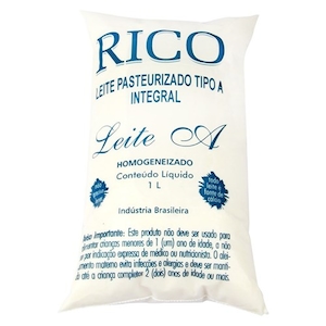 Leite Pasteurizado Tipo a Integral Rico 1l