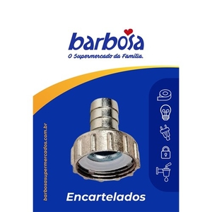 Bico de Torneira Barbosa Garden Metal 3/4x1/2 1un