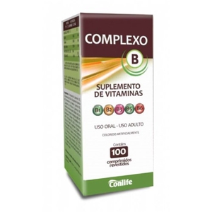 Complexo B Conlife 100 Cápsulas