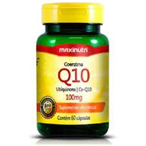Coenzima Q-10 100mg Maxinutri 60 Cápsulas