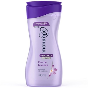 Sabonete Líquido Monange Flor de Lavanda 240ml