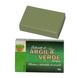 Sabonete de Argila Verde Lianda Natural 90g