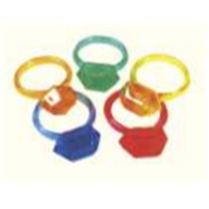 Anel Mini Brink Fest Cristal Pacote 25un