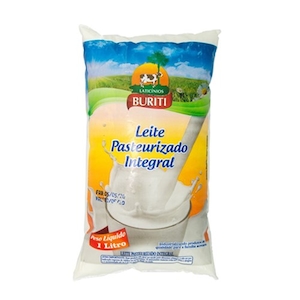 Leite Pasteurizado Buriti Integral 1l