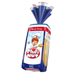 Pão de Forma Plufi Nut Livre de Gorduras Trans Panutri 400g