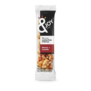 Barra Cereal Mix Nuts &Joy Nozes Canela 30g