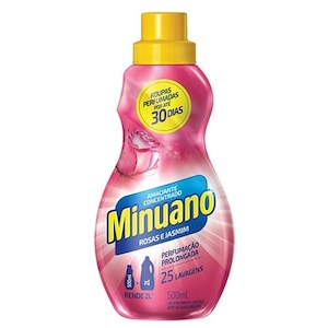 Amaciante Concentrado Minuano Rosa 500ml