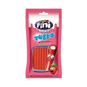 Bala Gelatina Fini Tubes 80g T Frut Citr