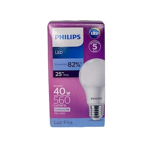 Lâmpada Philips Ledb 7w 6500k