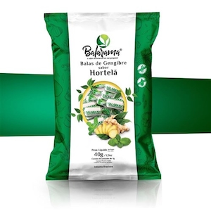 Balas de Gengibre Hortelã Balarama 40g
