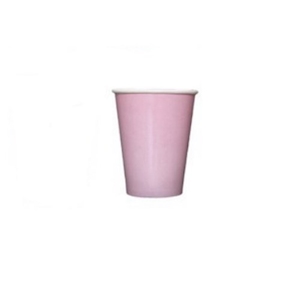 Copo Papel Biodegradável Silver Festas Rosa Bebê 200ml com 10 Unidades