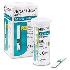 Tiras de Glicemia Accu-Chek Active Roche 25un