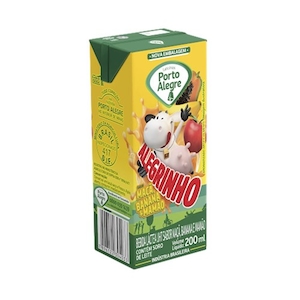 Bebida Láctea Alegrinho Porto Alegre Vitamina 200ml
