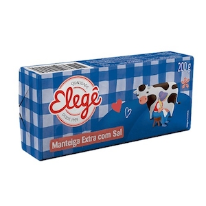Manteiga Extra com Sal Elegê 200g