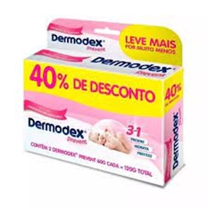 Creme Preventivo de Assaduras Preventdermodex Leve Mais Pague Menos 60g 2un