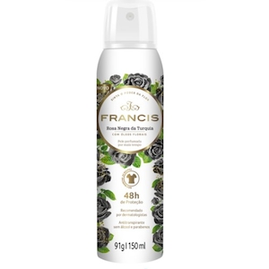 Antitranspirante Aerossol Rosa Negra da Turquia Francis 150ml