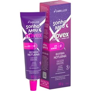 Regarga de Hidratação Noturna Novex 80g
