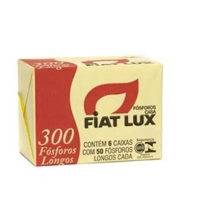 Fósforo Casa Fiat Lux 50 Palitos 6un