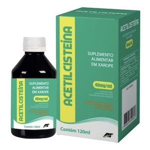 Xarope Acetilcisteina 40mg Eurofito 120ml