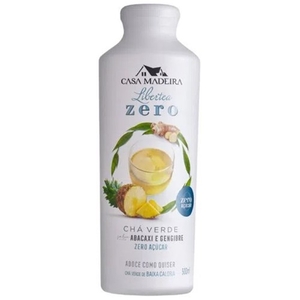 Cha Verde Zero Açúcar de Abacaxi e Gengibre Libertea Zero Casa Madeira 500ml