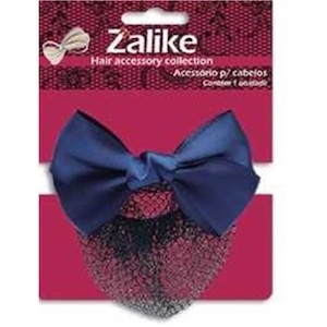 Presilha Fivela para Cabelo com Rede Laço Simples Zalike
