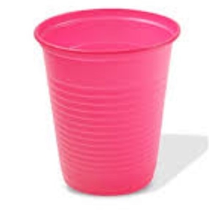 Copo Descartável Rosa 200ml Biodegradável Trik Trik 50un