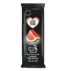 Gelo para Drink com Sabor Melância Coco Leve 190g