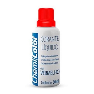 Corante Líquido Vermelho Chemicolor 50ml