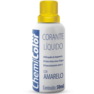 Corante Líquido Amarelo Chemicolor 50ml