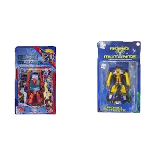 Robo Mutante Trans Rescue Pica Pau Brinquedos