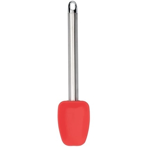 Espátula em Silicone Vermelha com Cabo Inox Mimo Style