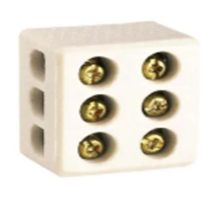 Conector Fio 10mm Porcelana Pratic