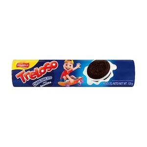 Biscoito Chocoresco Recheado Sabor Baunilha Vitarella 120g