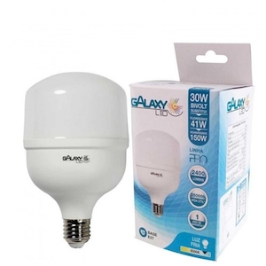 Lâmpada Led Alta Potência 30w Bivolt Galaxy