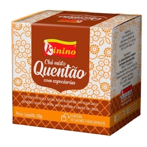 Cha Misto Quentão com Especiarias Kinino 10un 20g