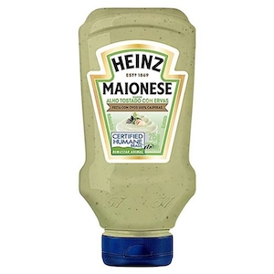 Maionese Alho Tostado com Ervas Heinz 215g