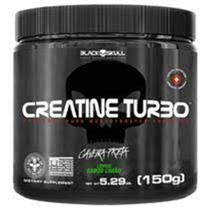 Creatine Turbo Sabor Limão Black Skull 150g