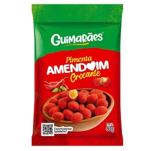 Amendoim Crocante Sabor Pimenta Guimarães 60g