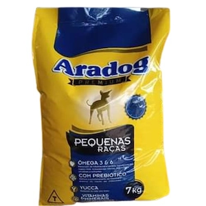 Ração Premium para Cães de Raças Pequenas Aradog 7kg