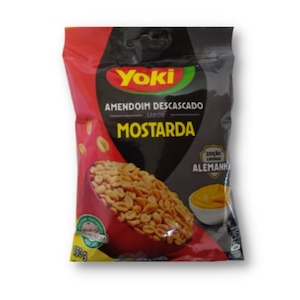 Amendoim Torrado sem Casca Mostarda Yoki 150g