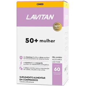 Lavitan 50+ Mulher Cimed com 60comprimidos