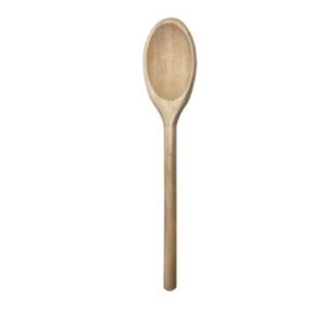 Colher de Madeira Oval 24cm Stolf