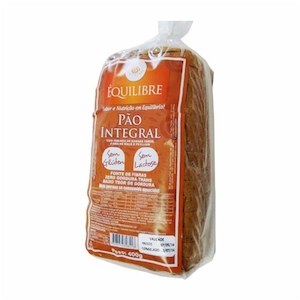 Pao de Forma Integral sem Gluten Equilibre 350g
