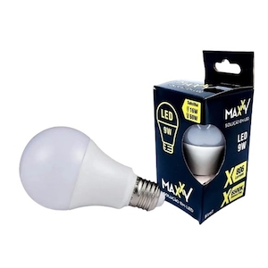 Lâmpada Bulbo Led Fria Bivolt 6.5k Maxxi 9w